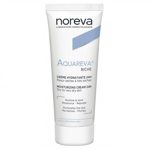 Noreva Aquareva Rich bogaty krem nawilżający do twarzy 40ml Noreva Aquareva Rich bogaty krem nawilżający do twarzy 40ml
