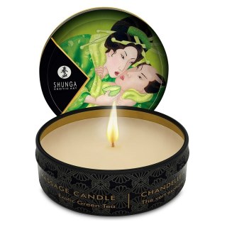 Shunga Excitation Massage Candle świeca do masażu Exotic Green Tea 30ml