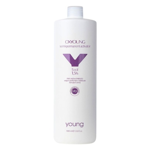 Young OXY Developer Woda Utleniona do Farby 5VOL 1,5% 1000ml Young OXY Developer Woda Utleniona do Farby 5VOL 1,5% 1000ml