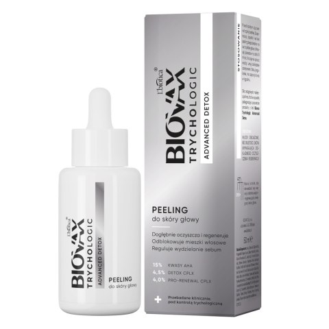 BIOVAX Trychologic Advanced Detox peeling do skóry głowy 50ml