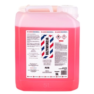 Barberossa Baktri Clean Płyn do Dezynfekcji Narzędzi Fryzjerskich i Rąk 5L