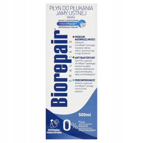 Biorepair Płyn do płukania jamy ustnej 500ml
