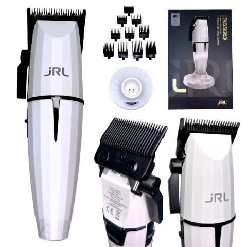 JRL ONYX 2020CWB Maszynka do Strzyżenia Biała Bezprzewodowa