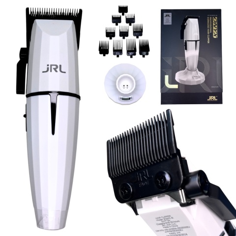 JRL ONYX 2020CWB Maszynka do Strzyżenia Biała Bezprzewodowa