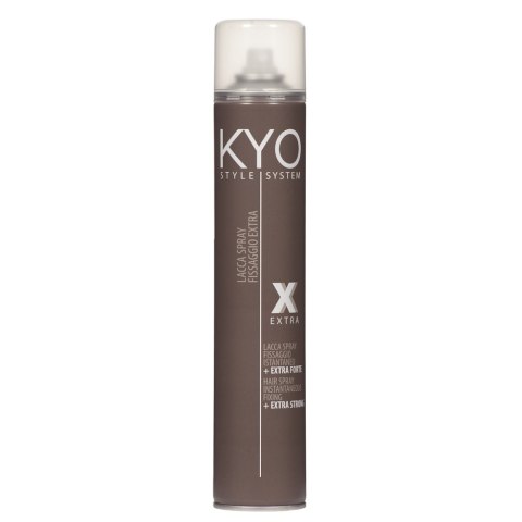 KYO Style System Extra Strong Hairspray mocno utrwalający lakier do włosów 500ml KYO Style System Extra Strong Hairspray mocno utrwalający lakier do włosów 500ml