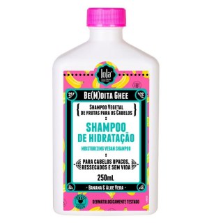Lola Cosmetics Be(M)dita Ghee nawilżający szampon do włosów z bananem i aloesem 250ml