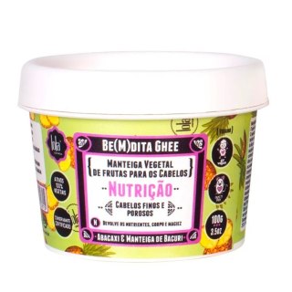 Lola Cosmetics Be(M)dita Ghee odżywcza maska do włosów z ananasem i masłem bacuri 100g