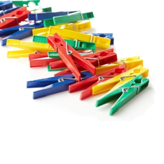 Master Klamerki Plastikowe do Wieszania Ubrań 20szt