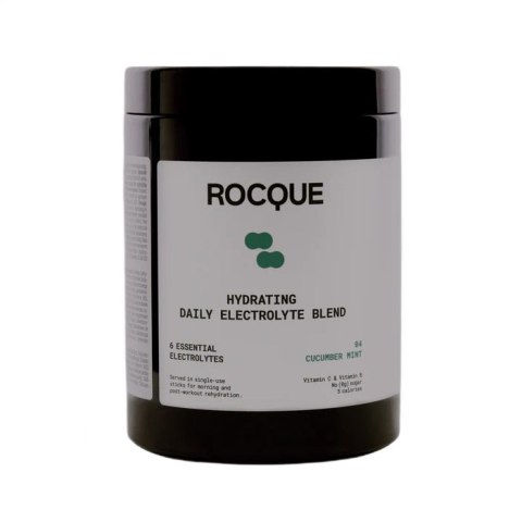 ROCQUE Hydrating Daily Electrolyte Blend nawadniająca mieszanka elektrolitów Ogórek i Mięta 28x4g