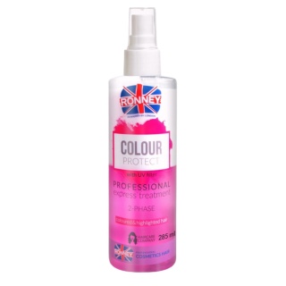 Ronney Color Protect Odżywka Dwufazowa do Włosów Farbowanych Ochrona Koloru 285ml