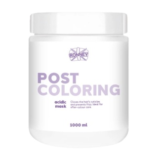 Ronney Post Coloring Maska Zakwaszająca do Włosów Farbowanych 1000ml
