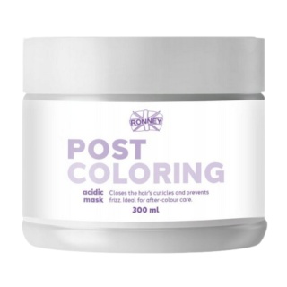 Ronney Post Coloring Maska Zakwaszająca do Włosów Farbowanych 300ml