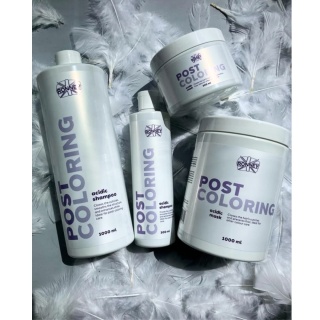 Ronney Post Coloring Maska Zakwaszająca do Włosów Farbowanych 300ml