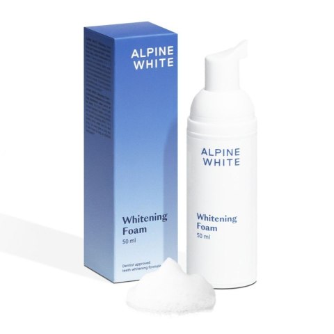 Alpine White Whitening Foam pianka wybielająca zęby 50ml