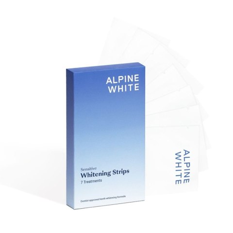 Alpine White Whitening Strips Sensitive paski wybielające do zębów wrażliwych 14szt