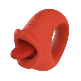 B-Series Magic Rechargeable Licking Stimulator stymulator z języczkiem Red