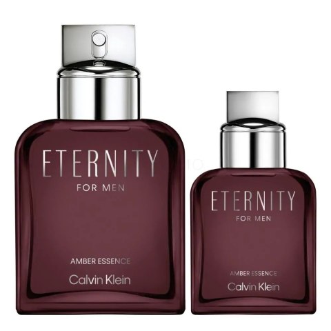 Calvin Klein Eternity For Men Amber Essence zestaw perfumy spray 100ml + perfumy spray 30ml