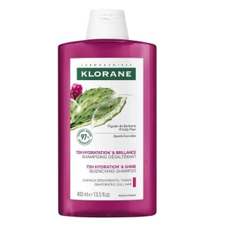 Klorane 72H Hydration & Shine Shampoo nawilżający szampon z opuncją figową 400ml