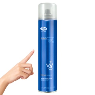 Lisap Two Extra Forte Lakier do Włosów Bez Gazu 300ml