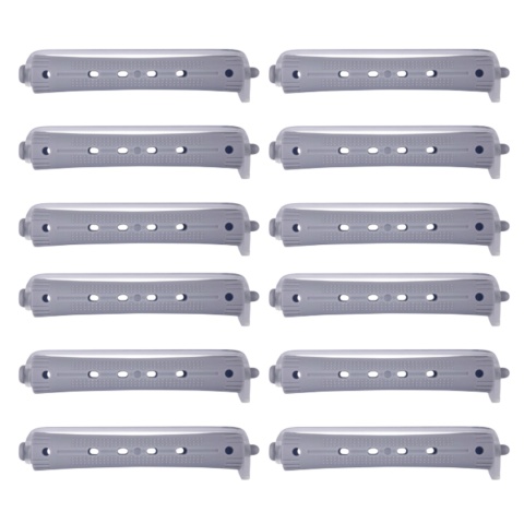 Poniks Wałki do Trwałej Ondulacji Niebiesko-Szare 13mm 12szt