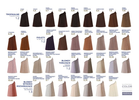 Proximus farba Supreme Color 8.31 Jasno Złoto Beżowy Blond