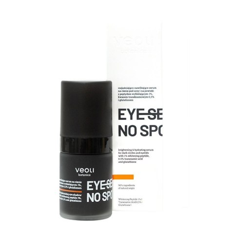 Veoli Botanica Eye See No Spots rozjaśniająco-nawilżające serum na cienie pod oczy i na powieki 15ml