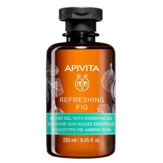 Apivita Refreshing Fig Shower Gel odświeżający żel pod prysznic z olejkami eterycznymi 250ml