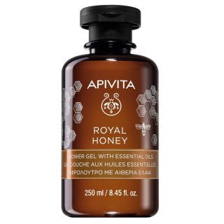 Apivita Royal Honey Shower Gel odżywczy żel pod prysznic z miodem tymiankowym i olejkami eterycznymi 250ml