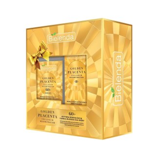 Bielenda Golden Placenta 60+ zestaw napinająco-odbudowujący krem do twarzy 50ml + nawilżająco-liftingujący krem pod oczy 15ml