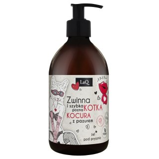 LaQ Kocica Piwonia żel pod prysznic 500ml