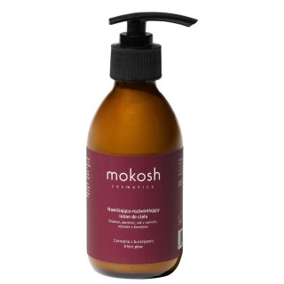 Mokosh Nawilżająco-rozświetlający lotion do ciała Czereśnia z bursztynem 200ml