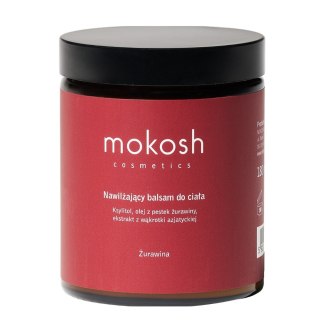 Mokosh Nawilżający balsam do ciała Żurawina 180ml
