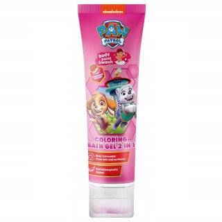 Paw Patrol Koloryzująca farbka do kąpieli Strawberry Yogurt 150ml
