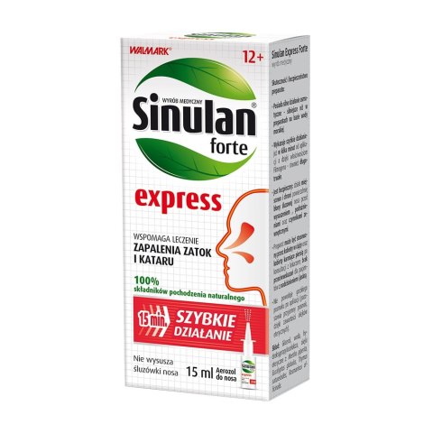 Sinulan Express Forte aerozol do nosa 15ml