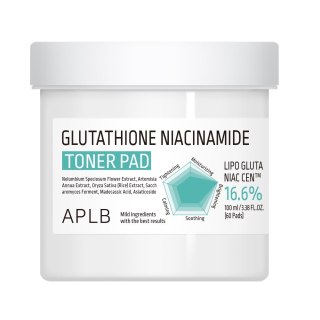 APLB Glutathione Niacinamide Toner Pad płatki tonizujące do twarzy 60szt.