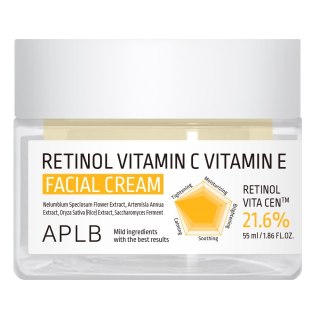 APLB Retinol Vitamin C Vitamin E Facial Cream rozświetlający krem do twarzy 55ml