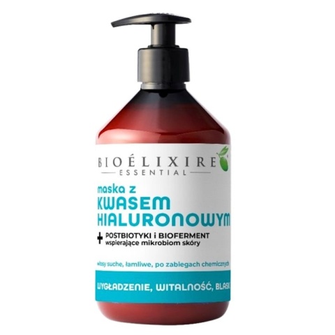 Bioelixire Maska arganowa nawilżająca do włosów 500ml