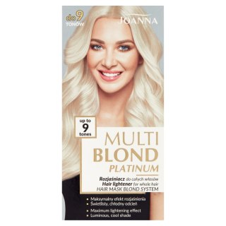 Joanna Multi Blond Platinum rozjaśniacz do całych włosów do 9 tonów