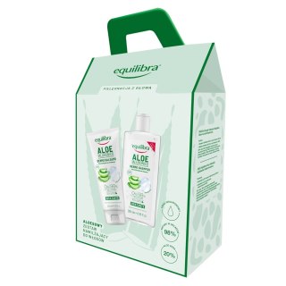 Equilibra Aloe zestaw szampon do włosów 250ml + odżywka do włosów 200ml