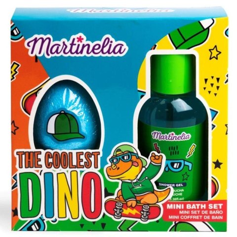 Martinelia The Coolest Dino zestaw kula do kąpieli 70 g + żel pod prysznic 100ml