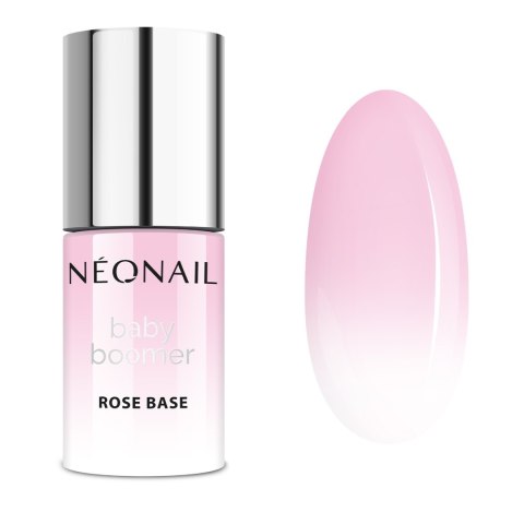 NeoNail Baby Boomer Base baza hybrydowa Rose Base 7.2ml