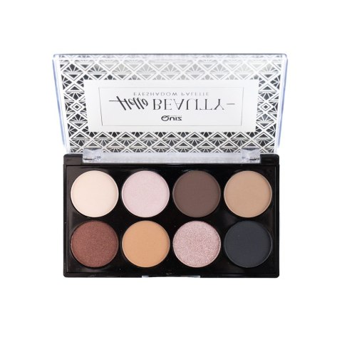 Quiz Cosmetics Hello Beauty Eyeshadow Palette paletka cieni do oczu Warm 9.6g