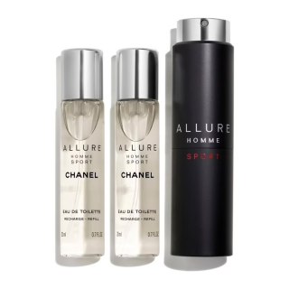 Chanel Allure Homme Sport woda toaletowa twist and spray 3x20ml