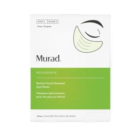 Murad Retinol Youth Renewal Eye Masks płatki pod oczy z retinolem 5szt