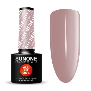 Sunone All In One lakier hybrydowy 3w1 B11 Bebe 5ml