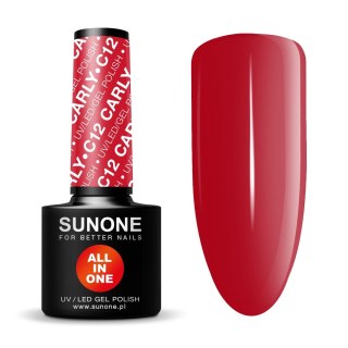 Sunone All In One lakier hybrydowy 3w1 C12 Carly 5ml