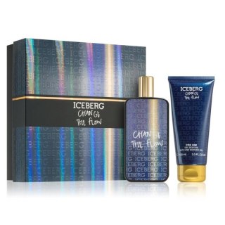 Iceberg Change The Flow For Him zestaw woda toaletowa spray 100ml + żel pod prysznic 100ml