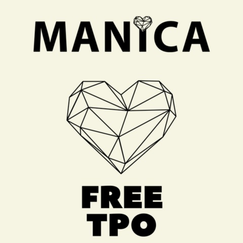 Manica Top hybrydowy UV/LED Gel Polish Top Magic Blue 10ml