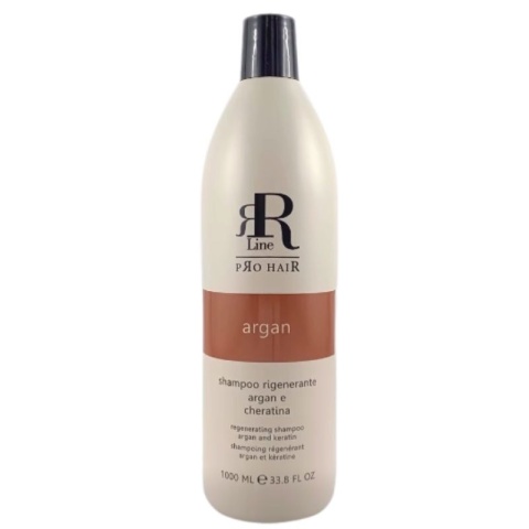 RR Line Argan Star Szampon regenerujący do włosów arganowy z keratyną 1000ml
