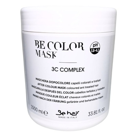 Be Hair Be Color Szampon z kawiorem i keratyną 300ml + Maska do włosów farbowanych 1000ml